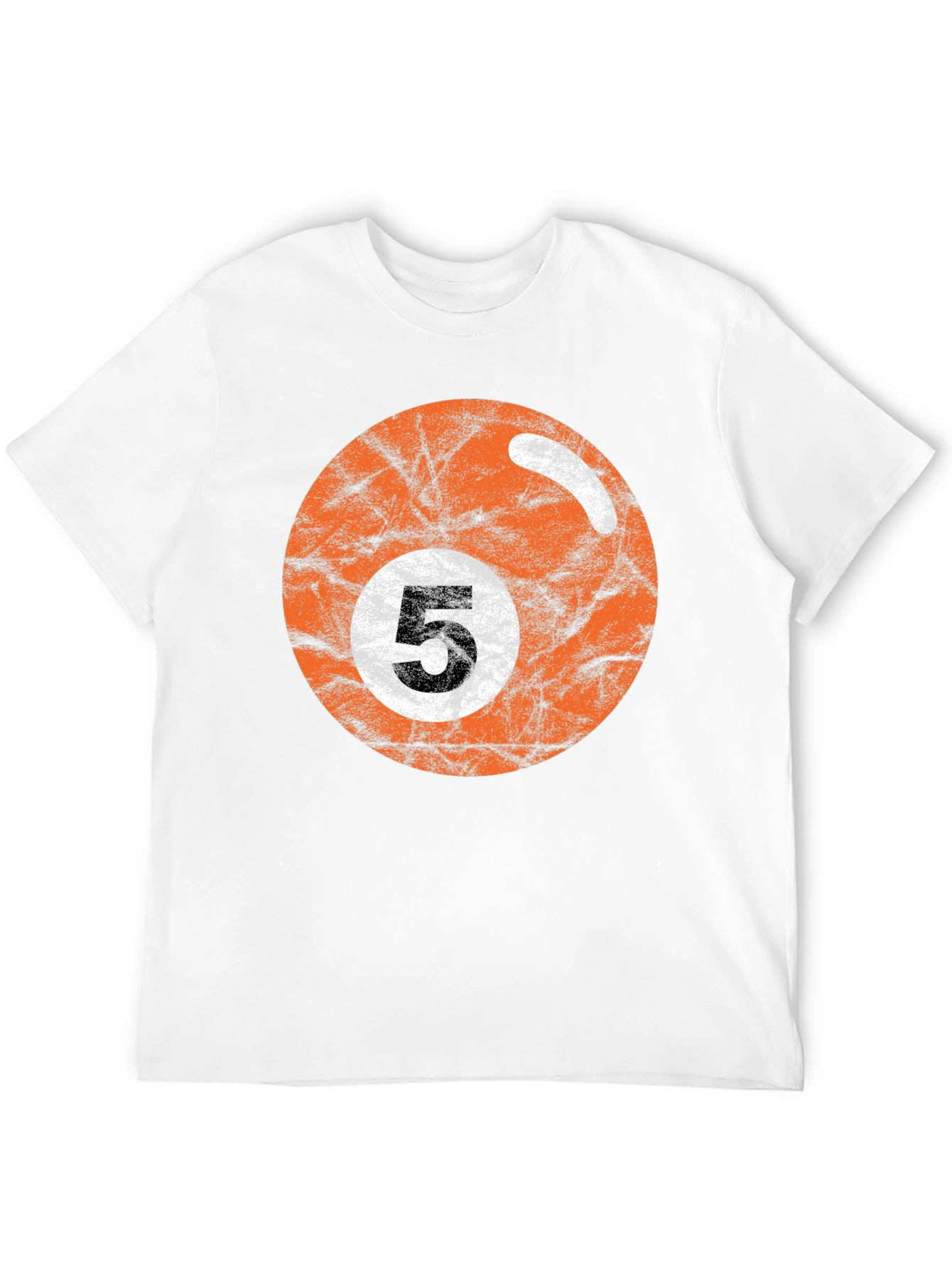 Retro Billiards 5 Ball Graphic Tee