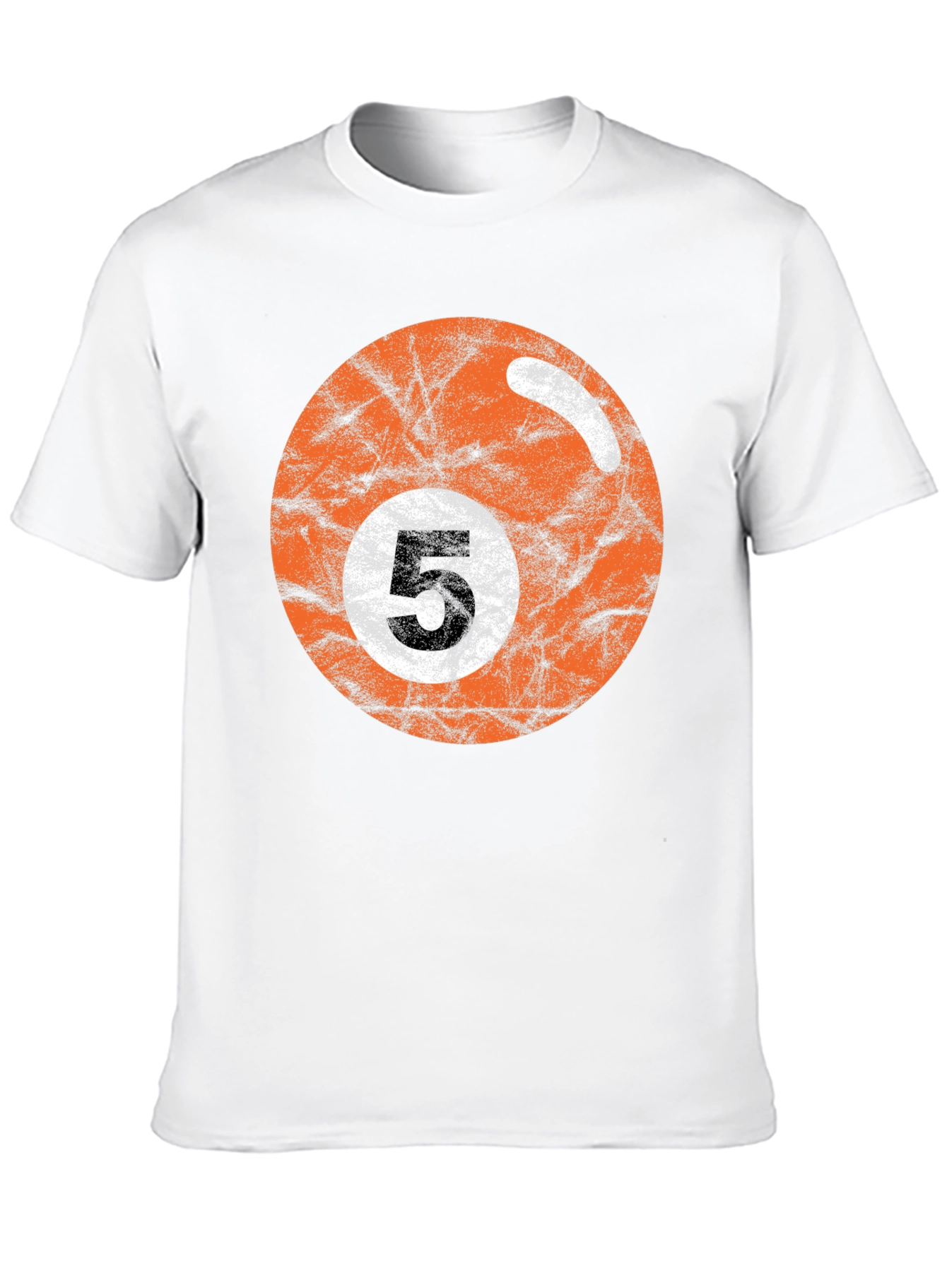 Retro Billiards 5 Ball Graphic Tee