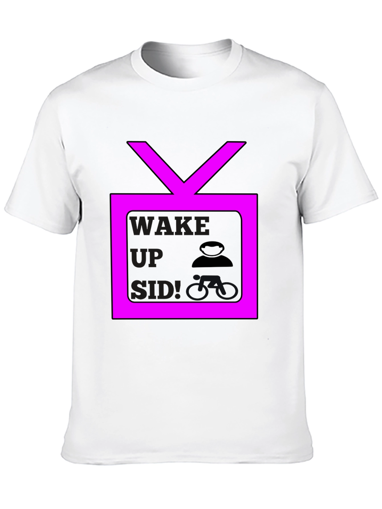 Wake Up Side TV Graphic Tee