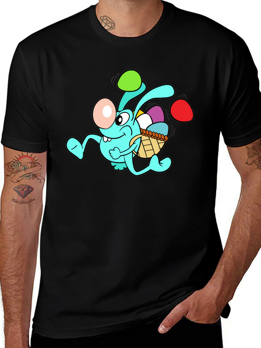 Easter Bunny Cartoon Graphic Tee