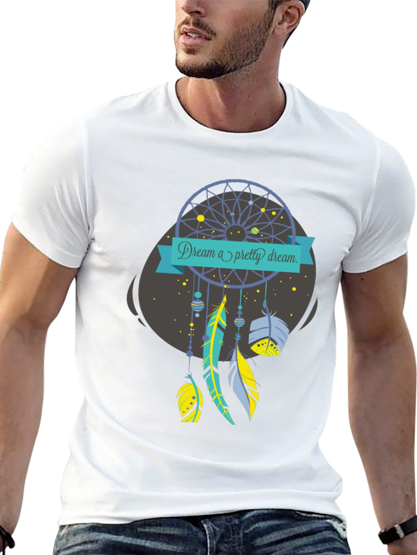 Dream Catcher Graphic Tee - Stylish Comfort