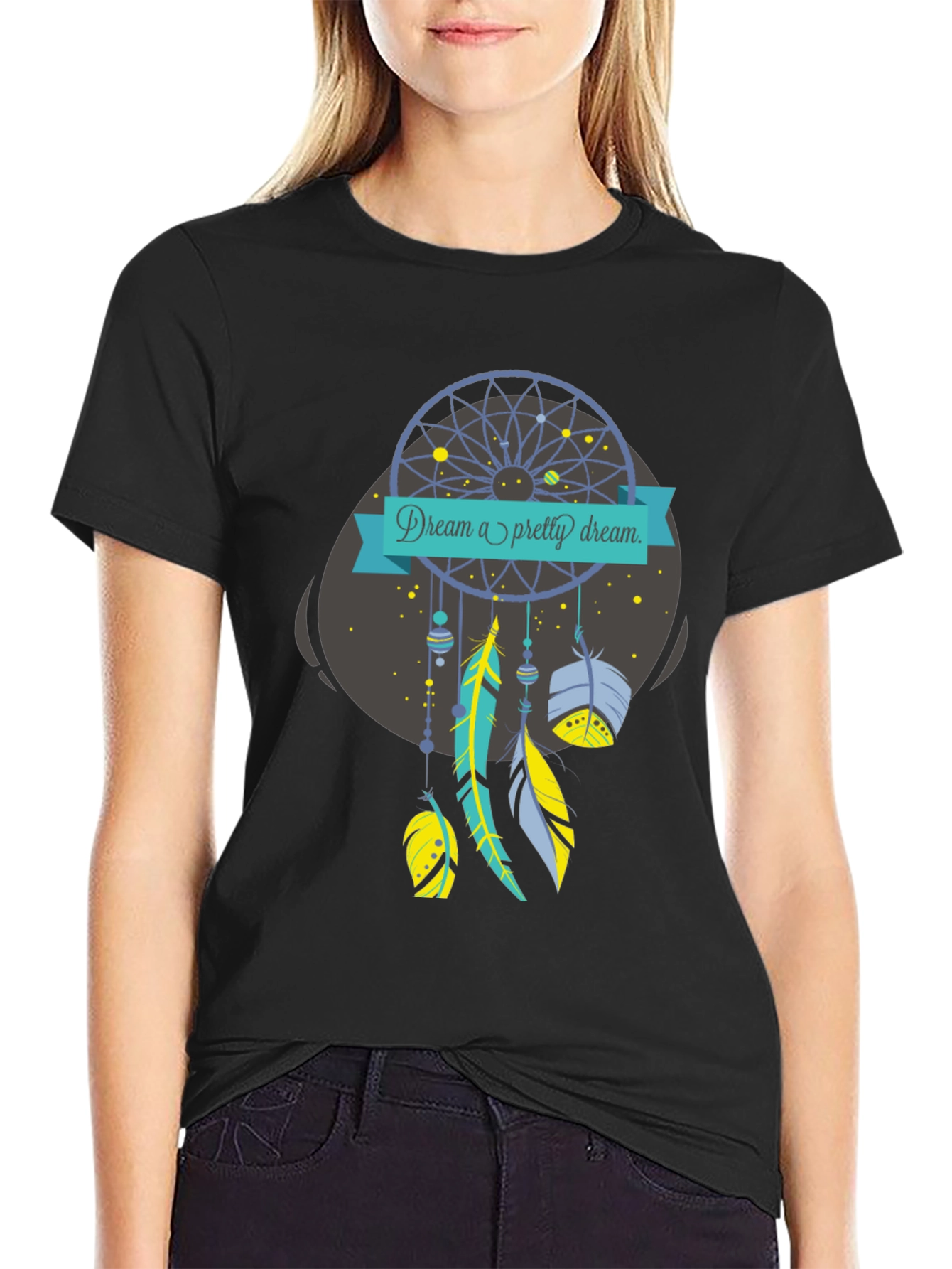 Dream Catcher Graphic Tee - Stylish Comfort