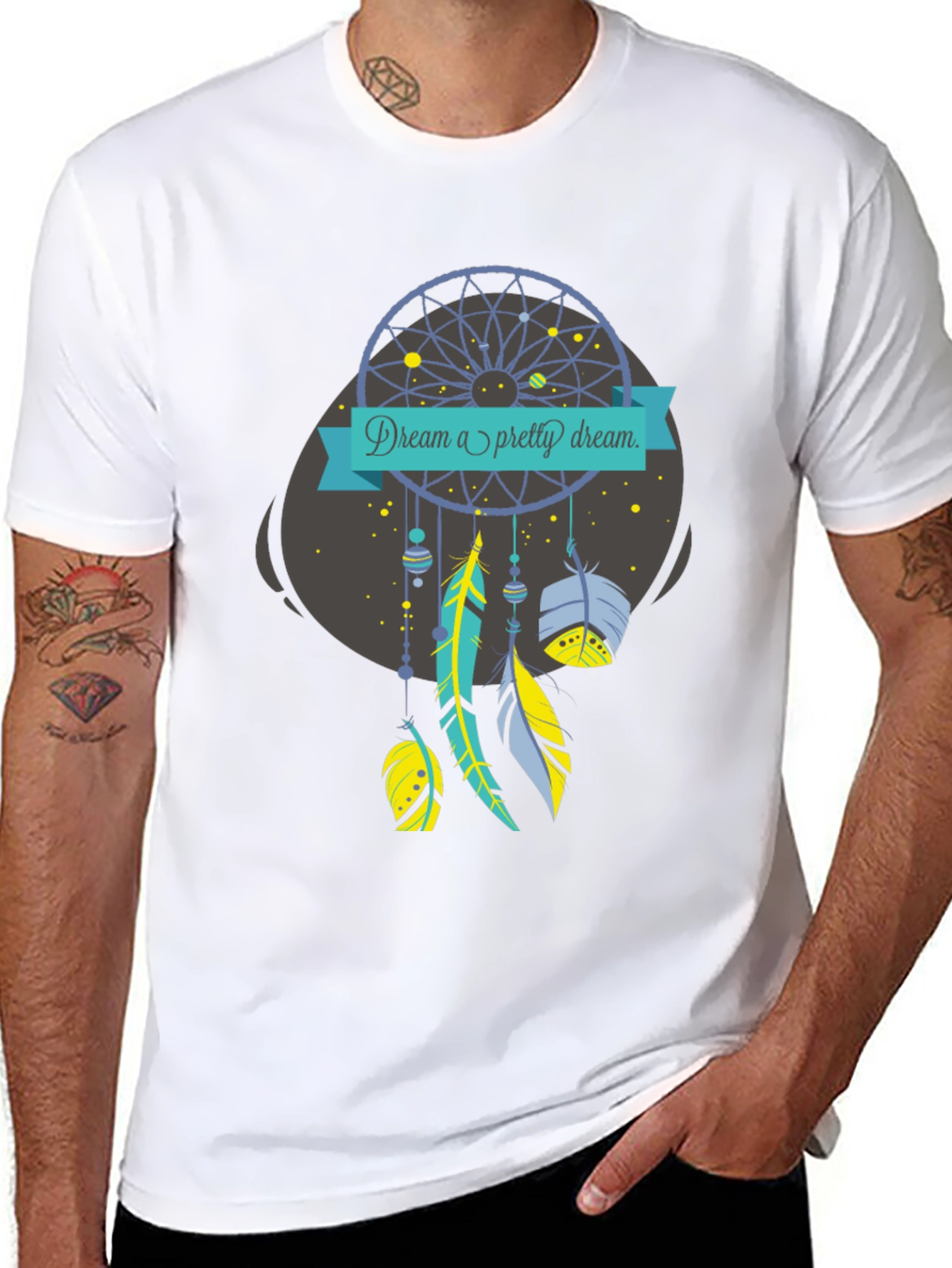 Dream Catcher Graphic Tee - Stylish Comfort