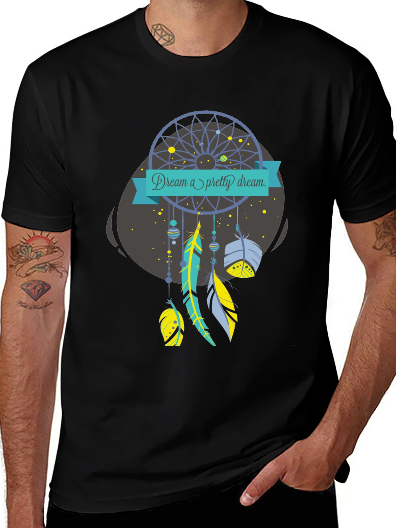 Dream Catcher Graphic Tee - Stylish Comfort