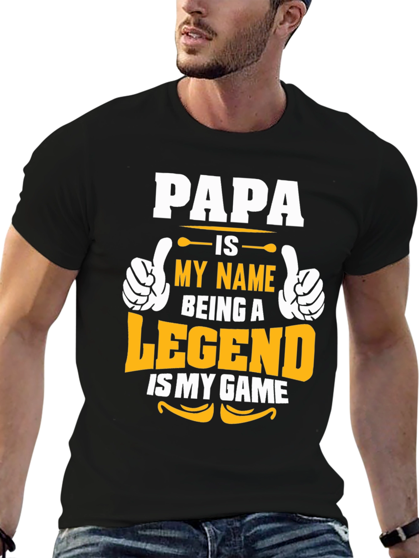Papa Legend T-Shirt - Funny Fathers Day Gift