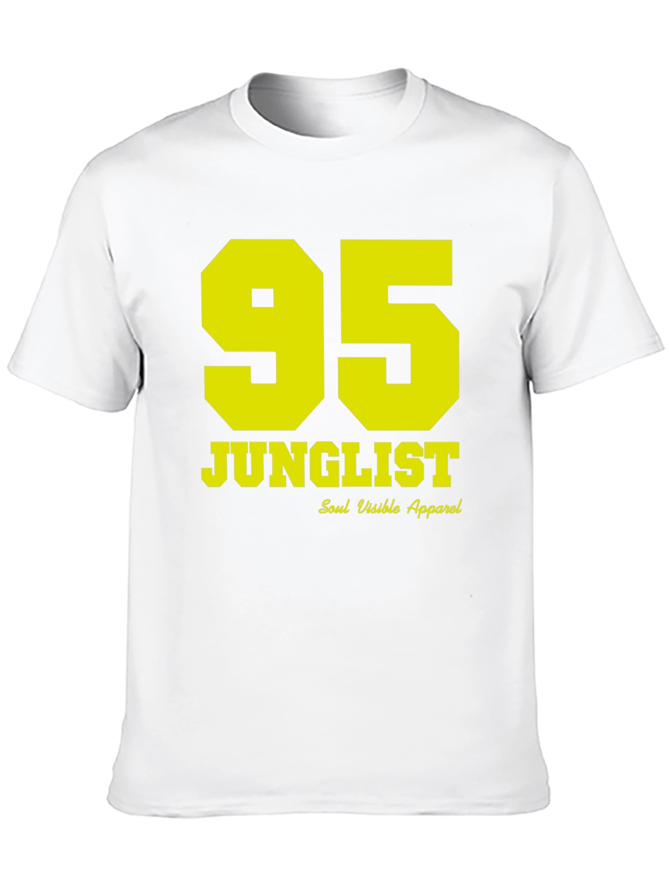 JUNGLE95 Black T-Shirt - Soul Visible Apparel