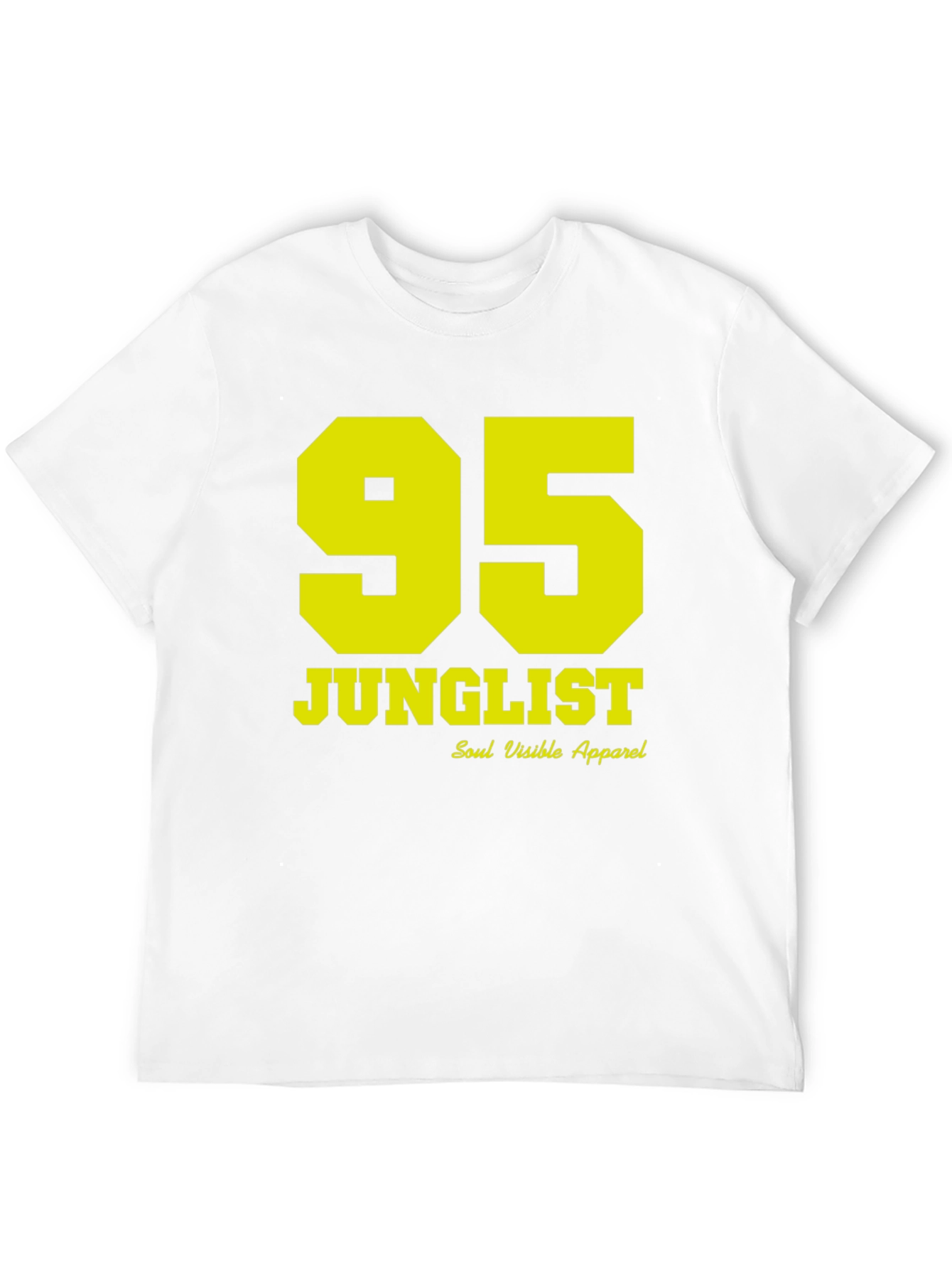 JUNGLE95 Black T-Shirt - Soul Visible Apparel