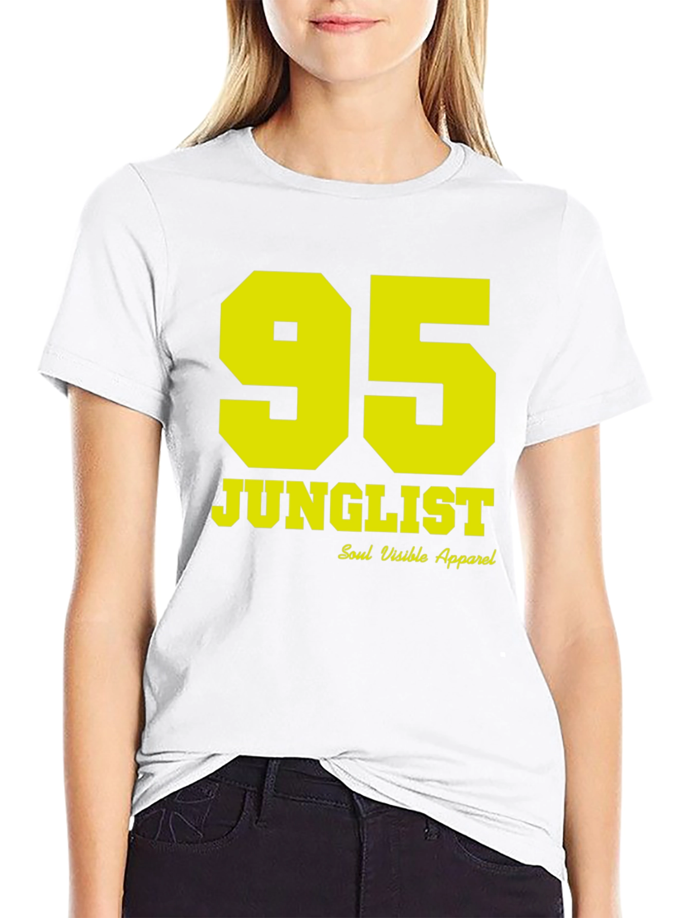 JUNGLE95 Black T-Shirt - Soul Visible Apparel