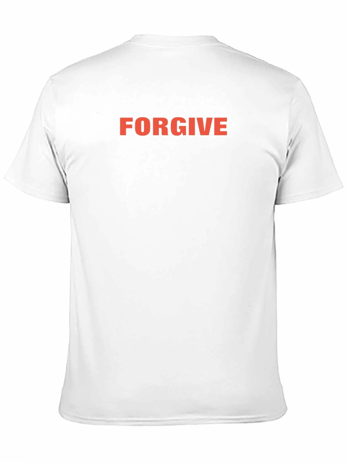 Forgive Graphic Print Crew Neck T-Shirt