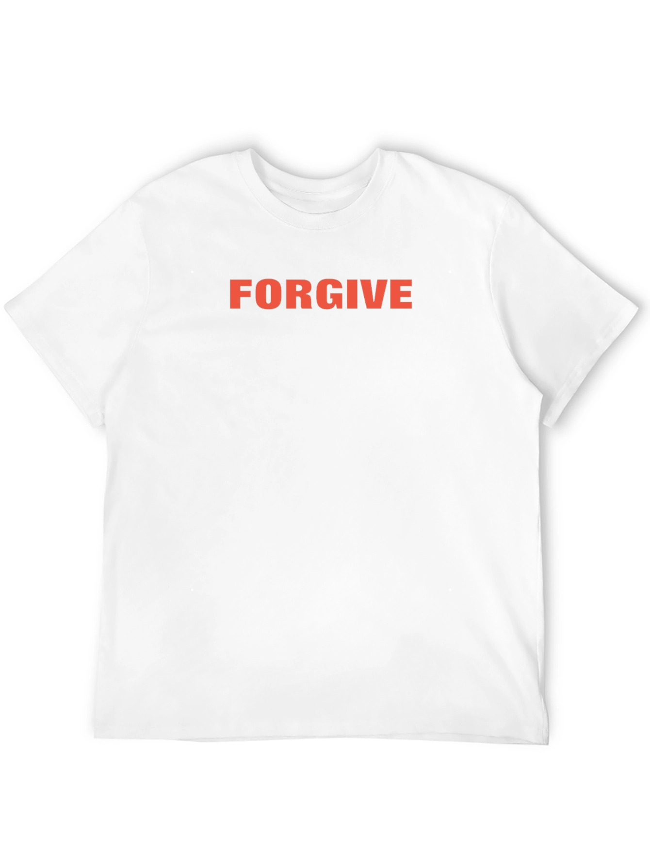 Forgive Graphic Print Crew Neck T-Shirt