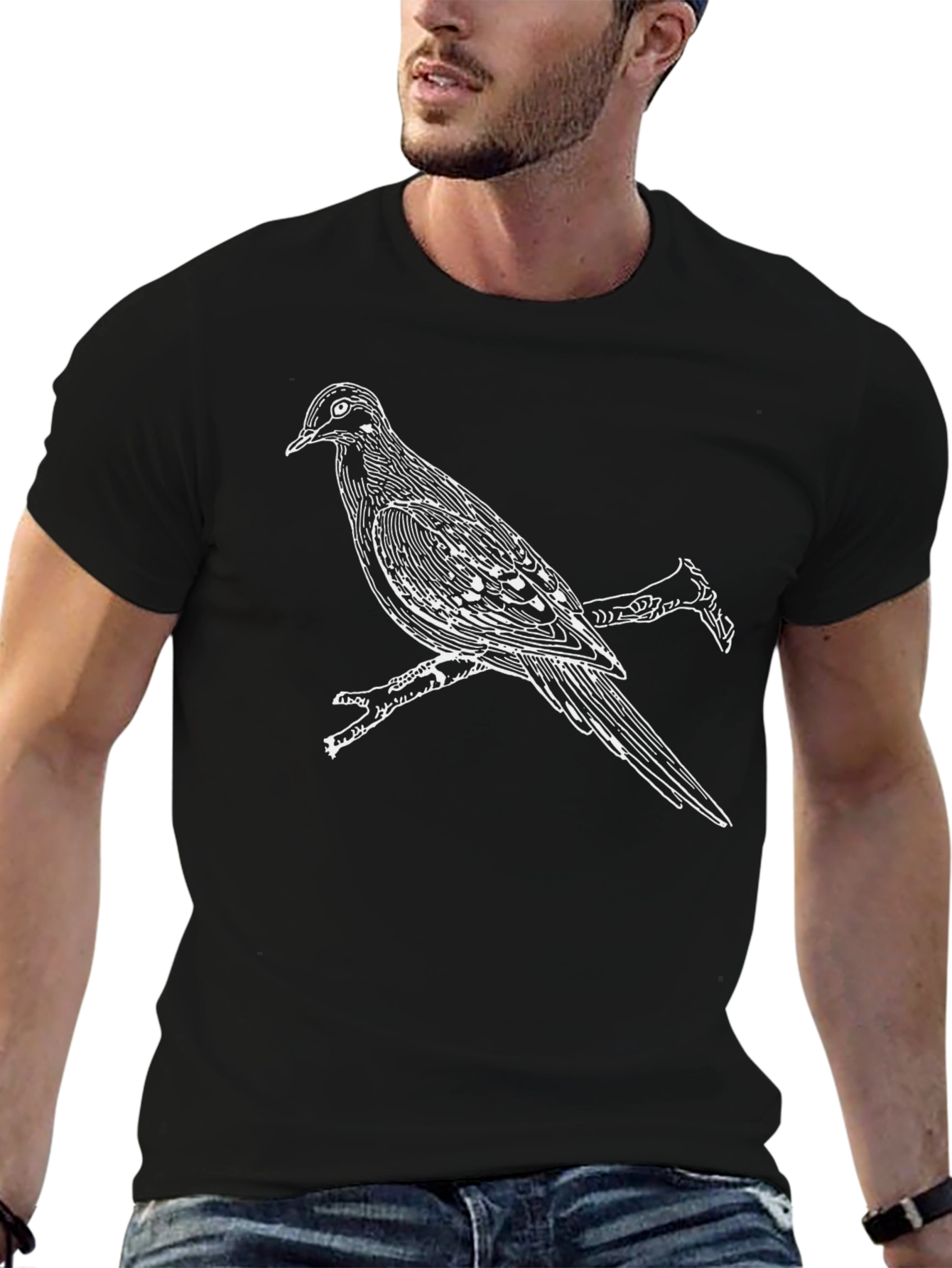 Black Dove Graphic T-Shirt