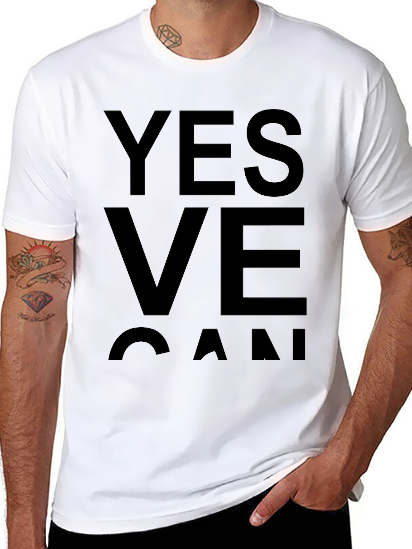 Yes We Can Vegan T-Shirt