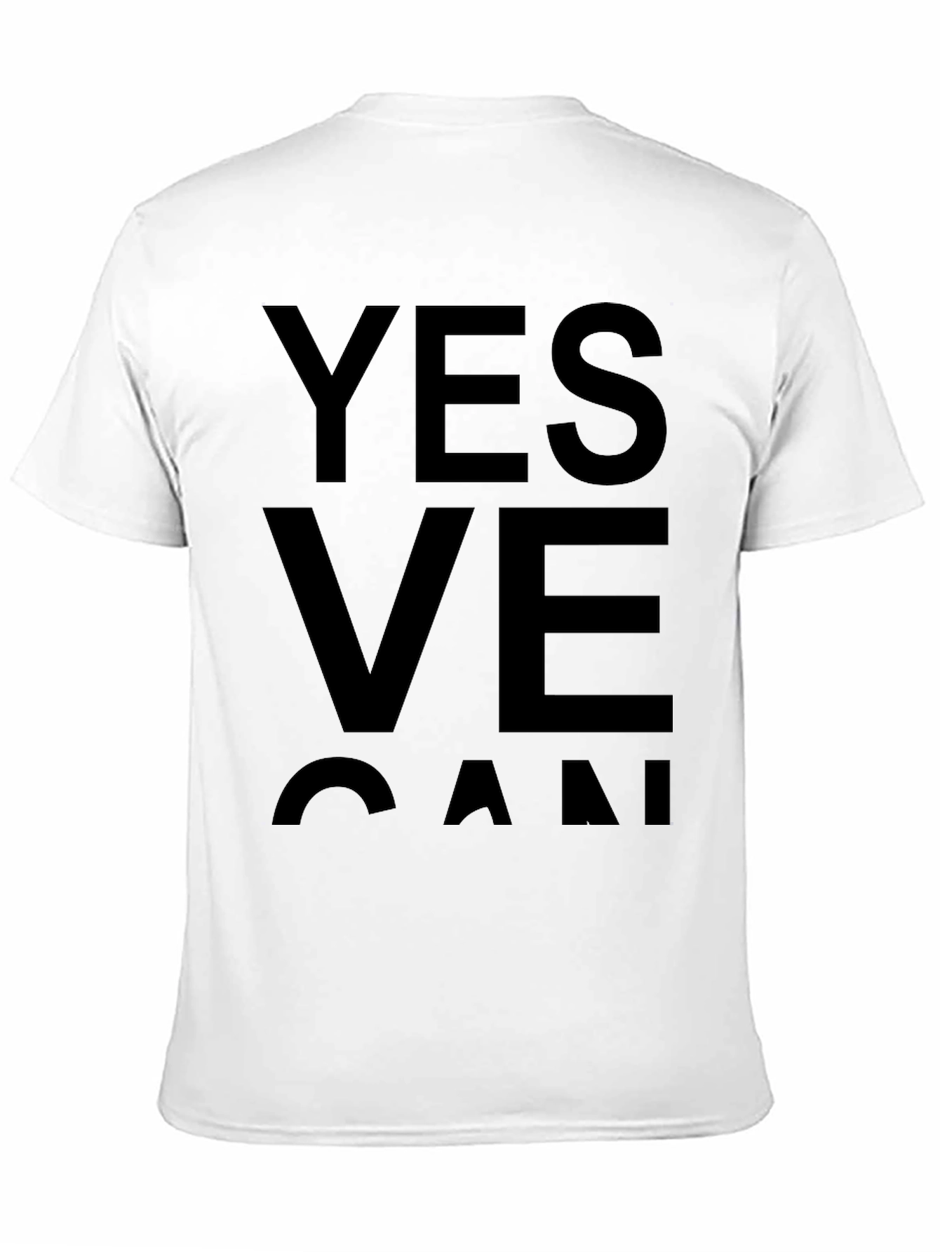 Yes We Can Vegan T-Shirt