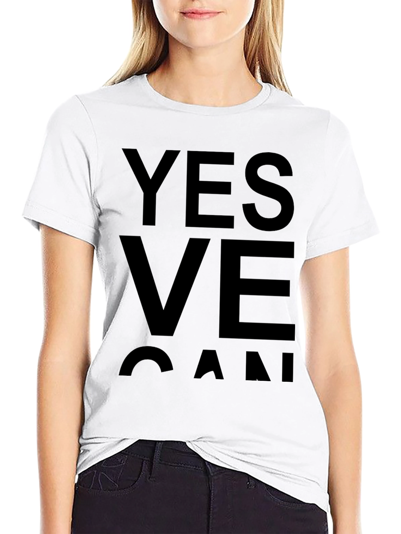 Yes We Can Vegan T-Shirt