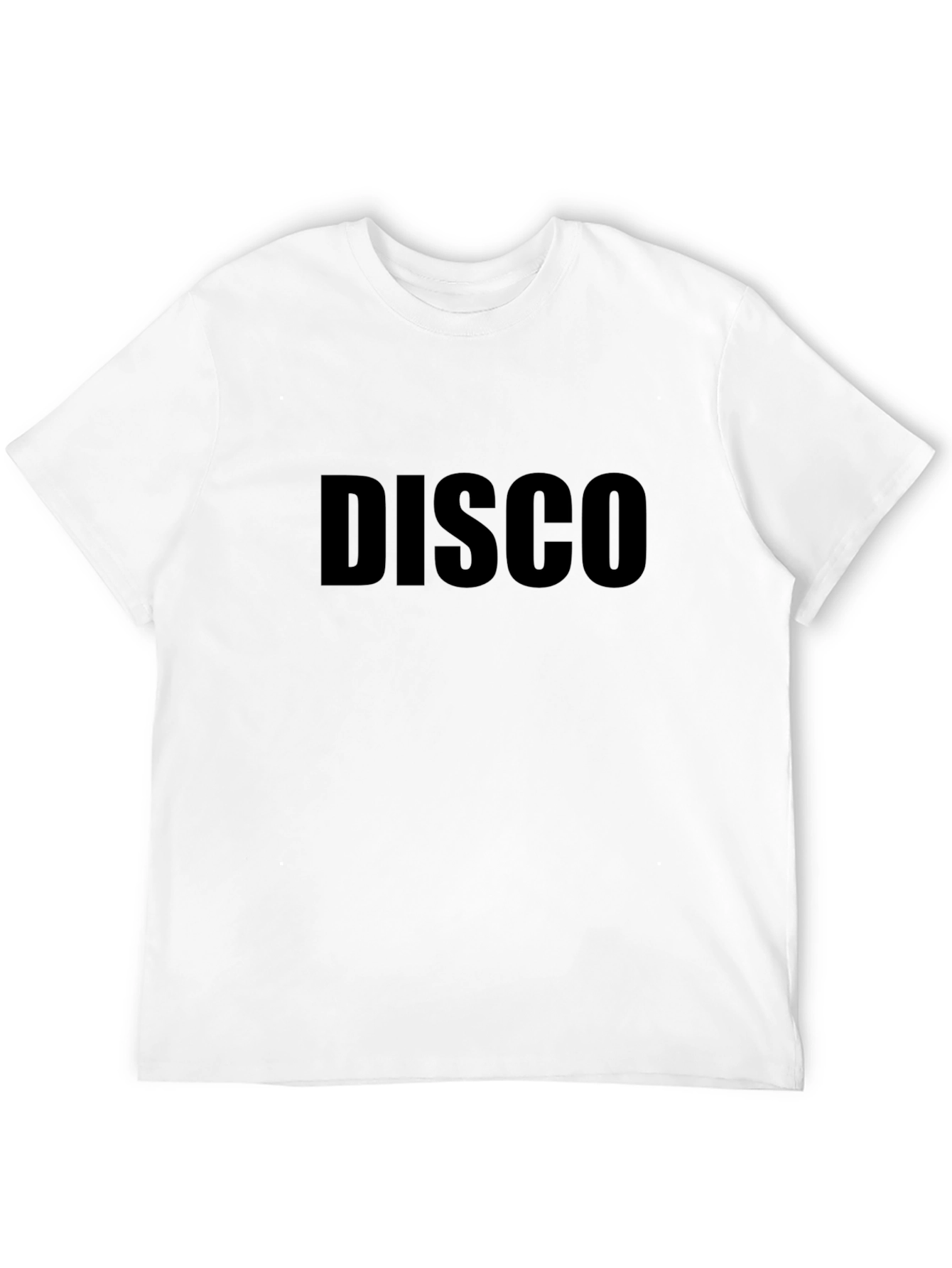 Mens Black Disco T-Shirt