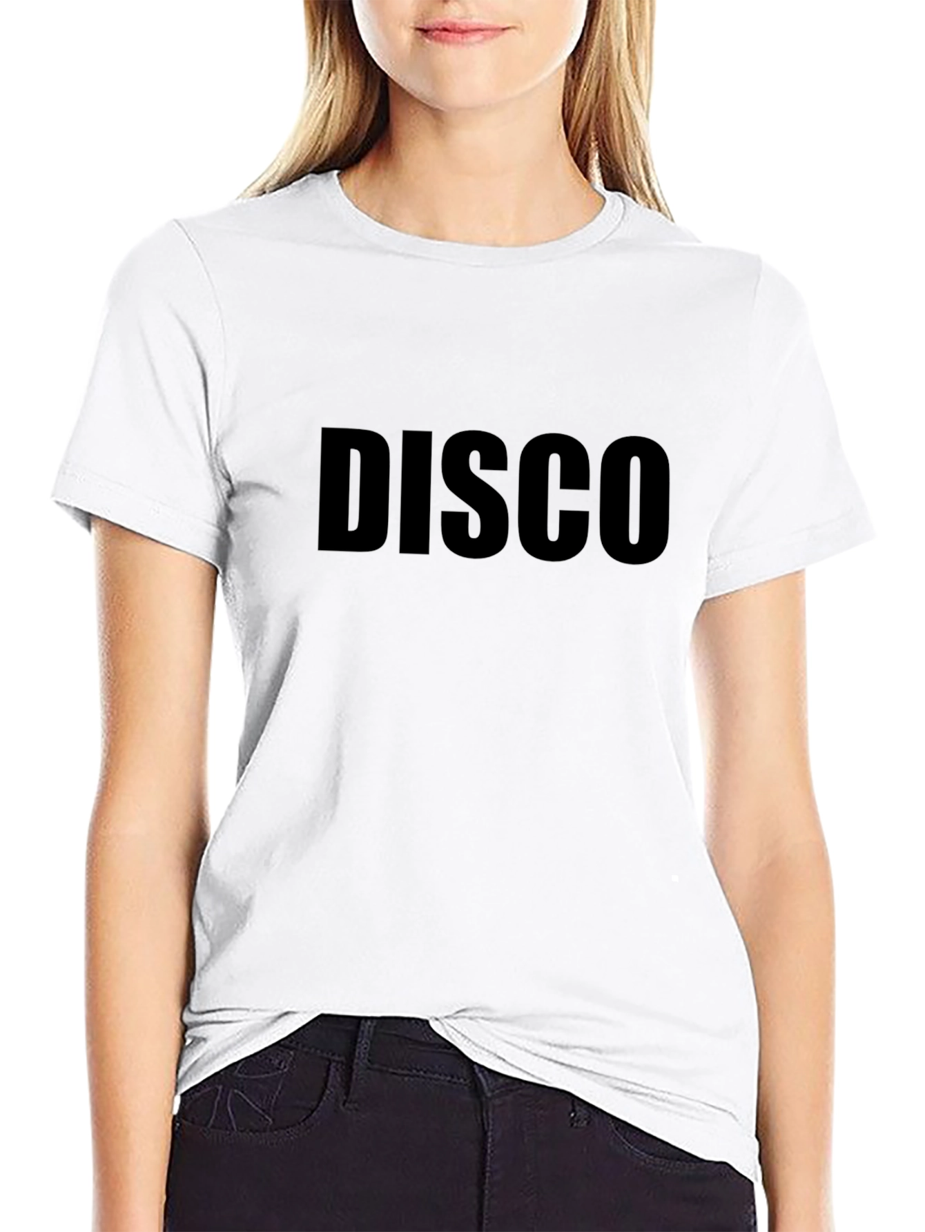 Mens Black Disco T-Shirt