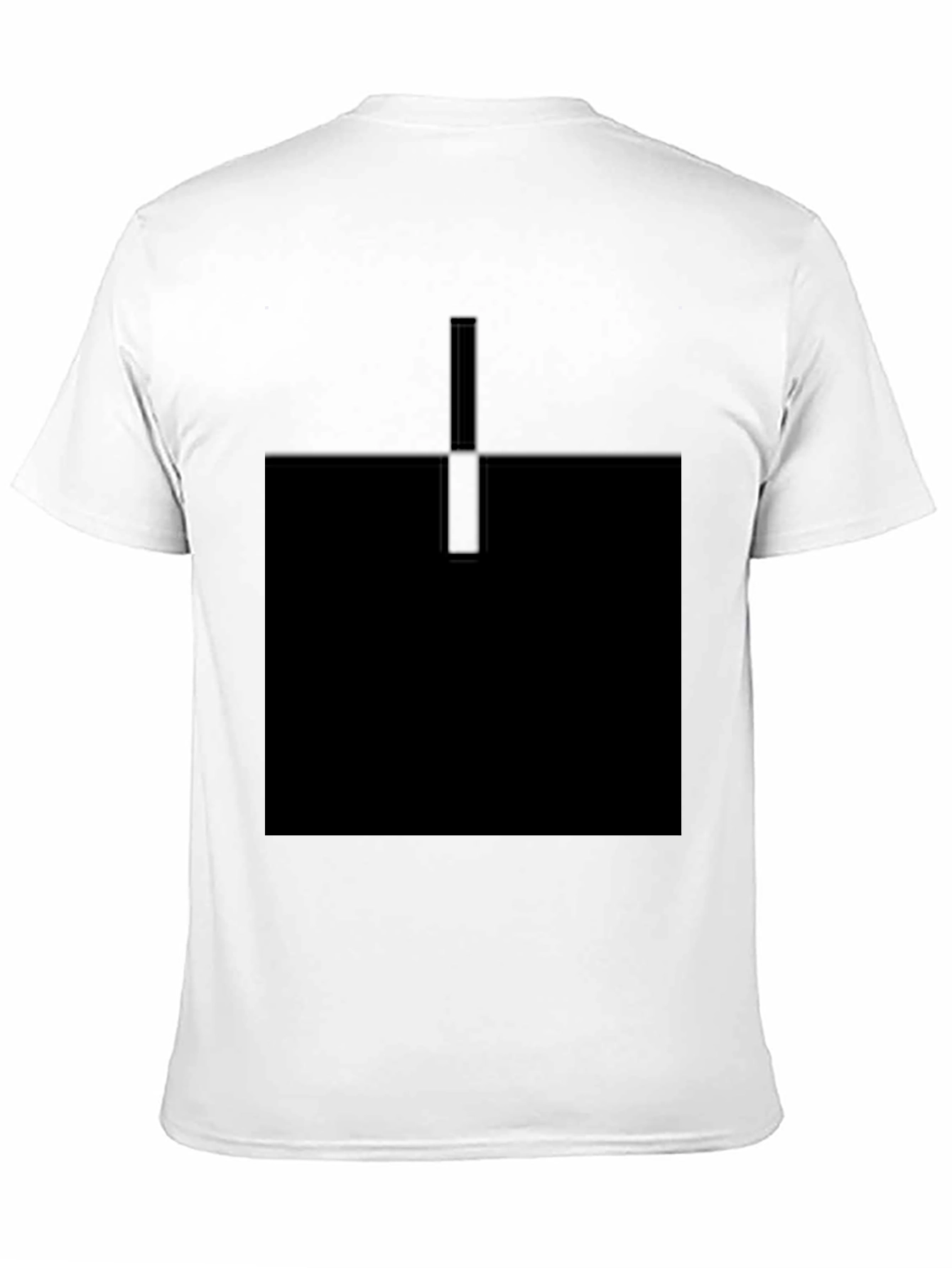 Minimalist Black Block T-Shirt