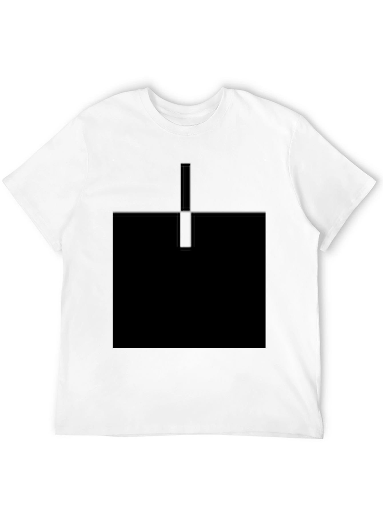 Minimalist Black Block T-Shirt