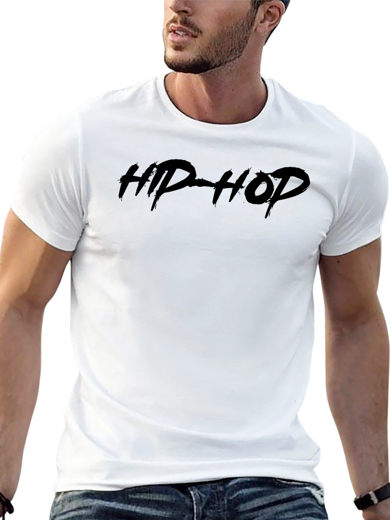 Hip Hop Black Graphic Tee