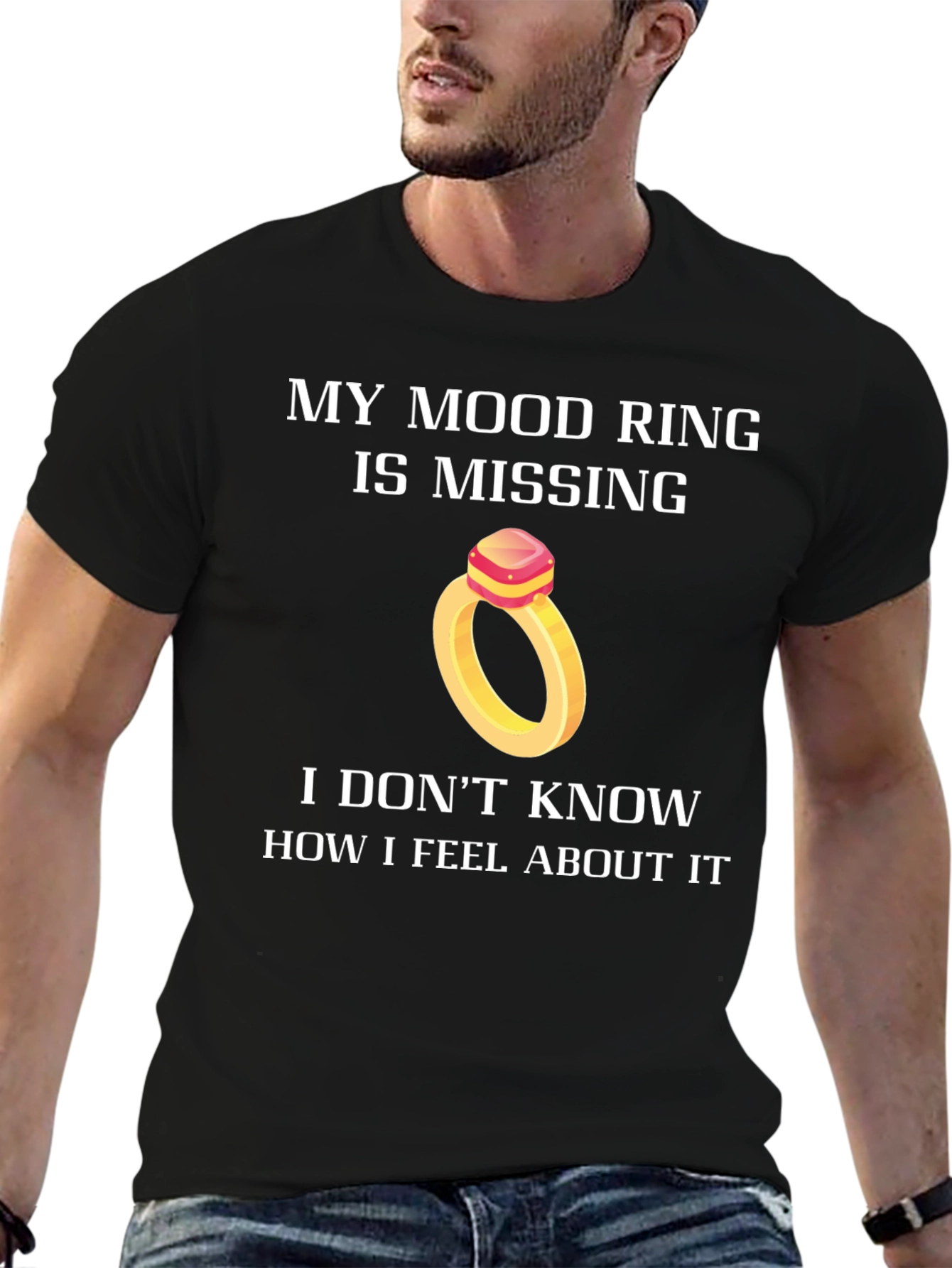 Funny Mood Ring Missing T-Shirt