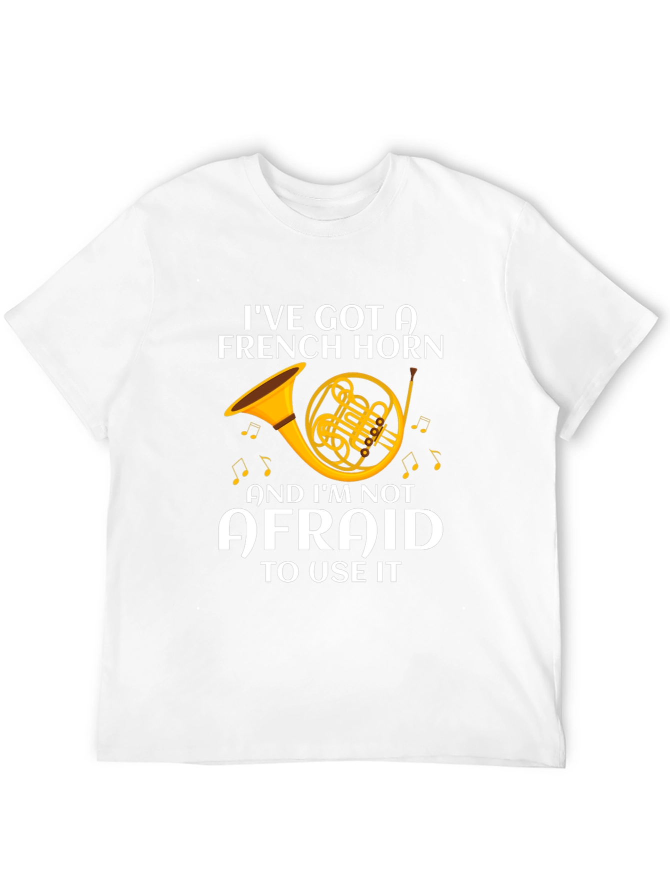 French Horn T-Shirt - Musician Gift