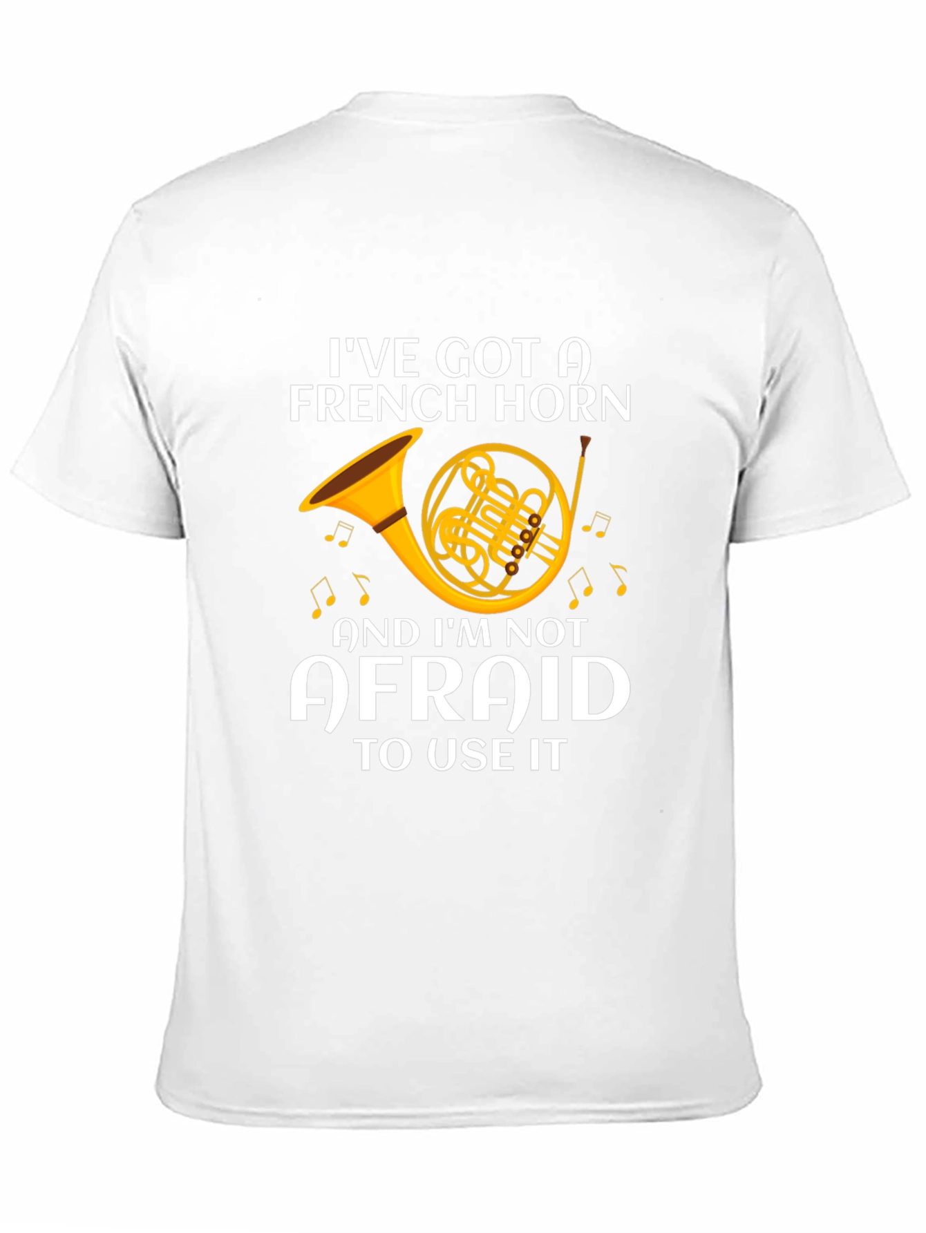 French Horn T-Shirt - Musician Gift
