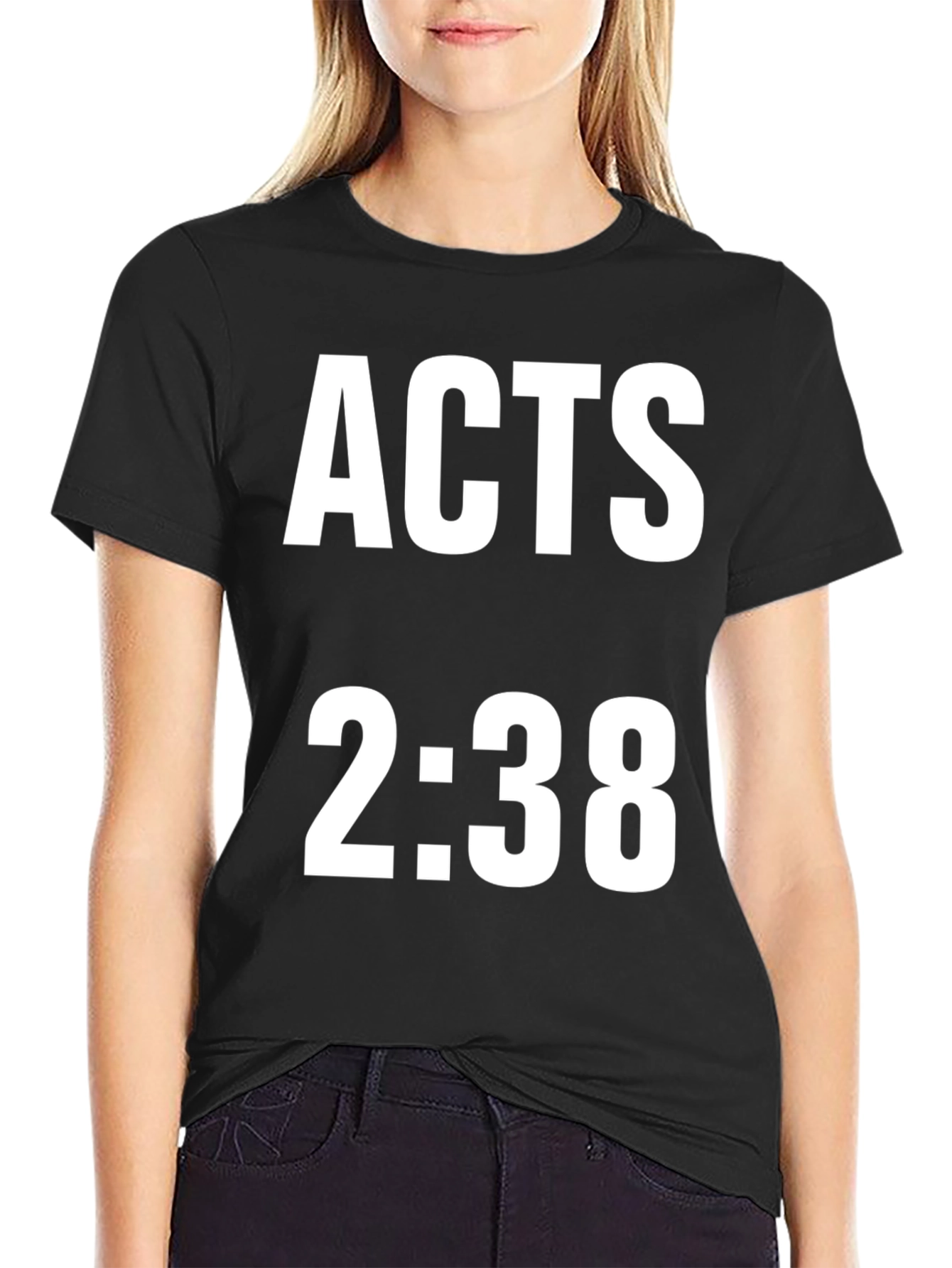 Acts 2:38 T-Shirt - Stylish Christian Apparel