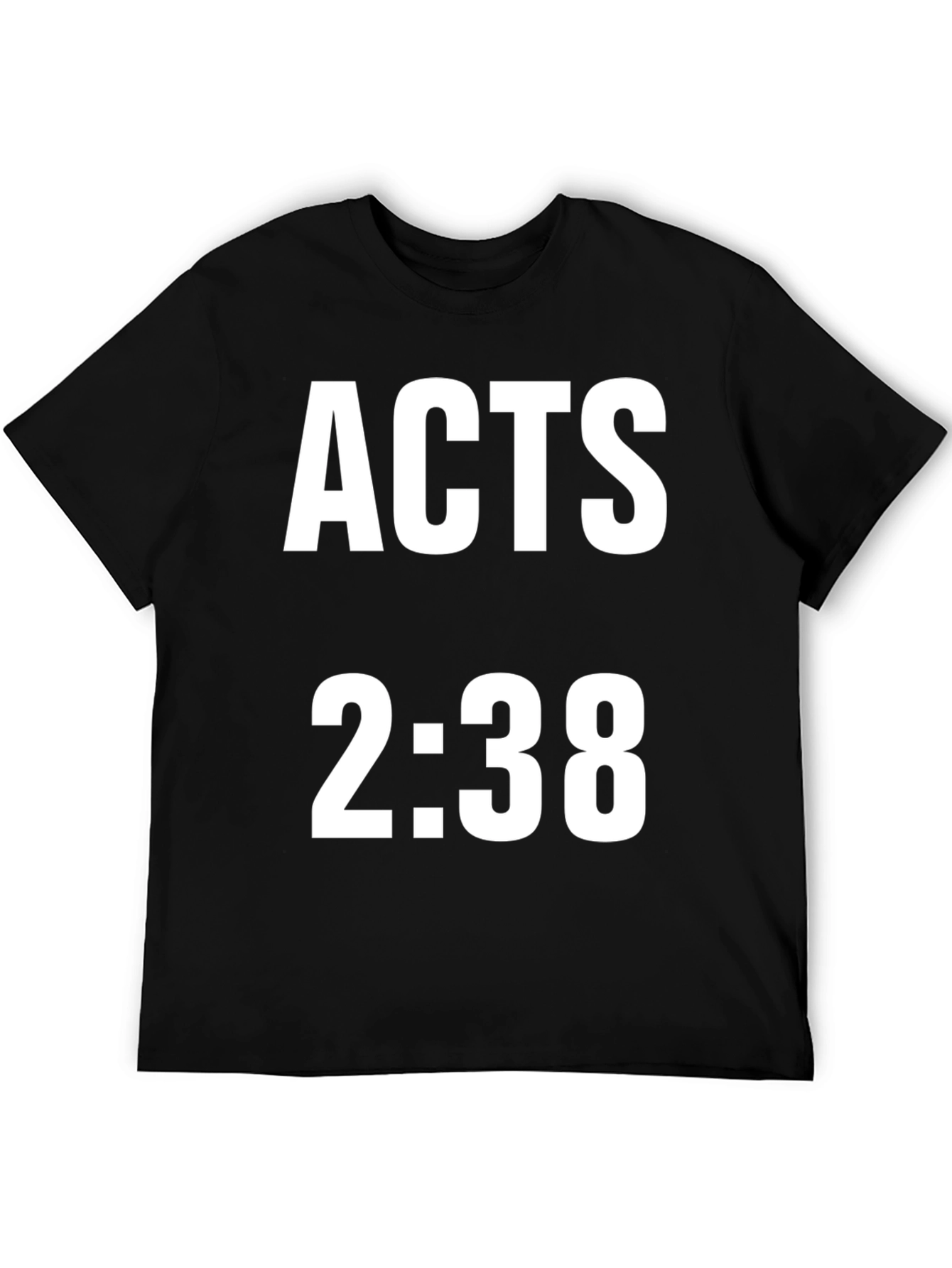 Acts 2:38 T-Shirt - Stylish Christian Apparel