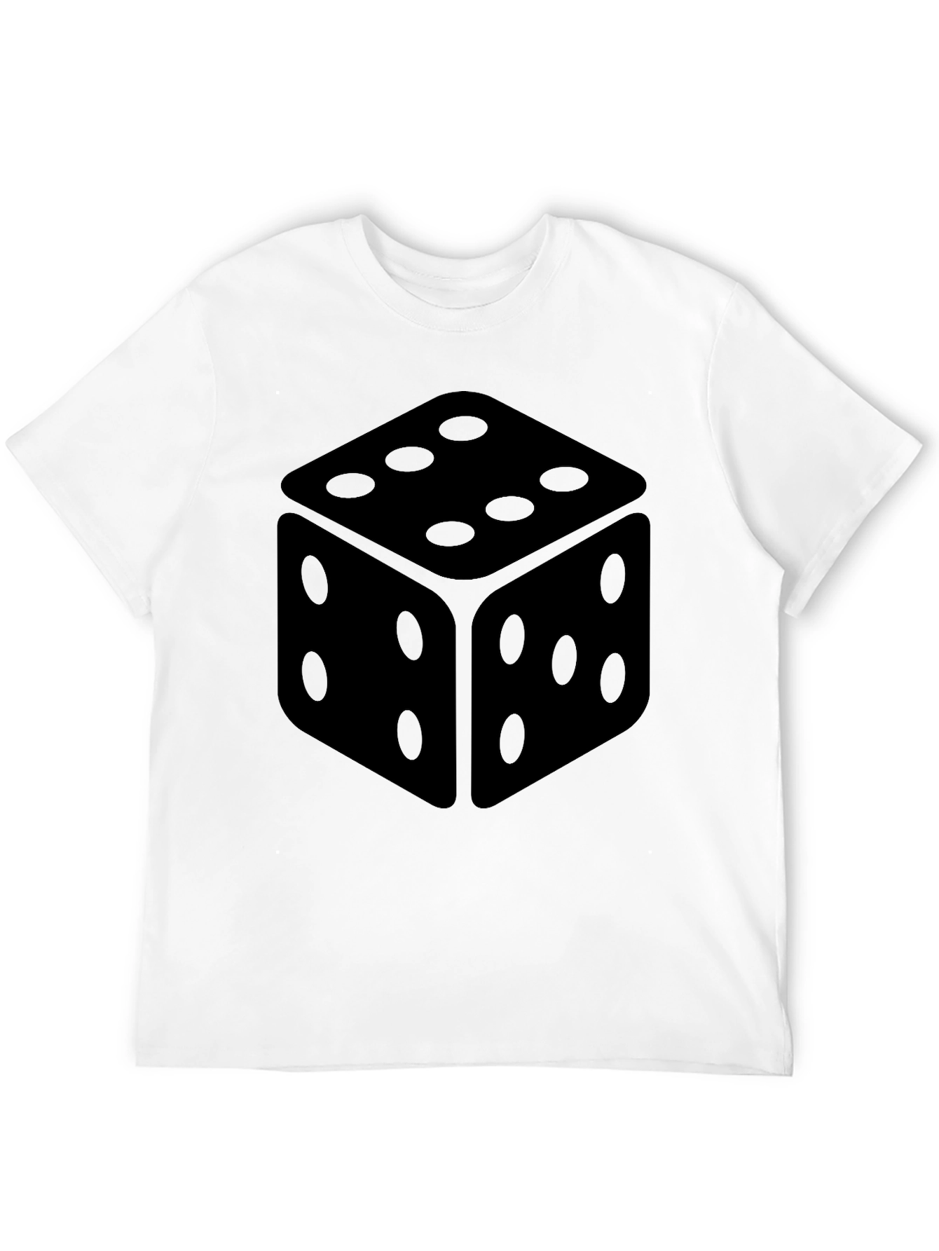 Dice Graphic Black T-Shirt