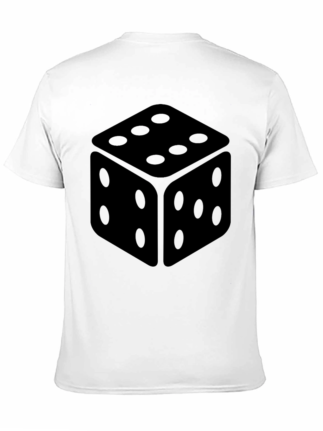Dice Graphic Black T-Shirt