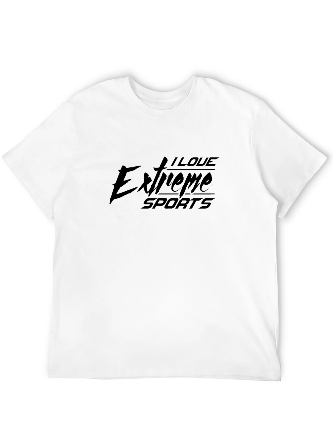 Extreme Sports Graphic T-Shirt - Soft Cotton Blend