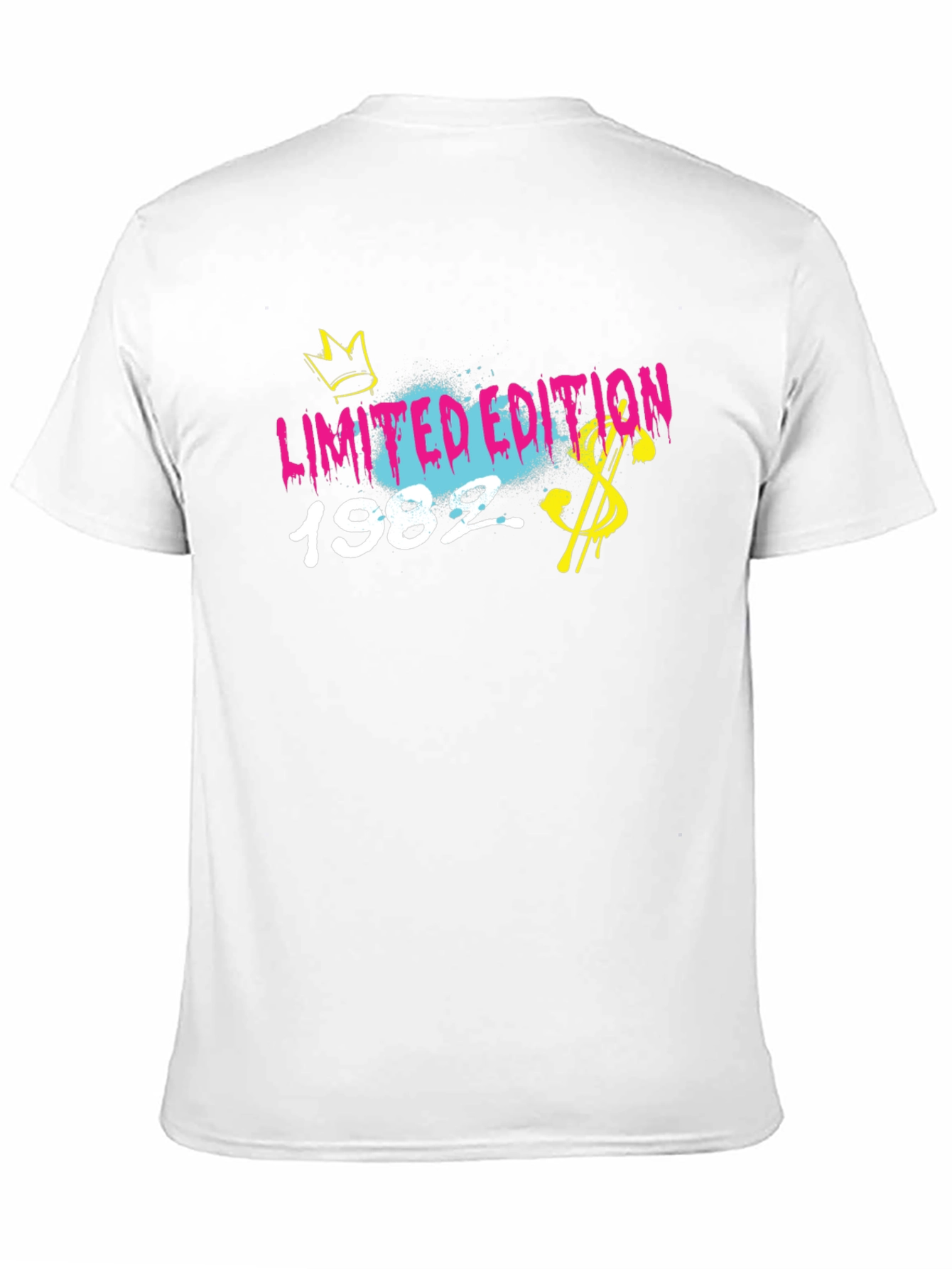 Limited Edition 1982 Black Graphic T-Shirt