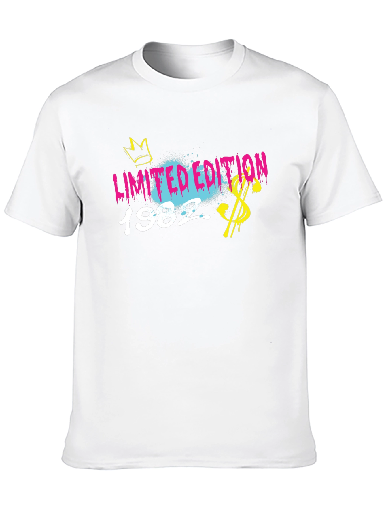 Limited Edition 1982 Black Graphic T-Shirt
