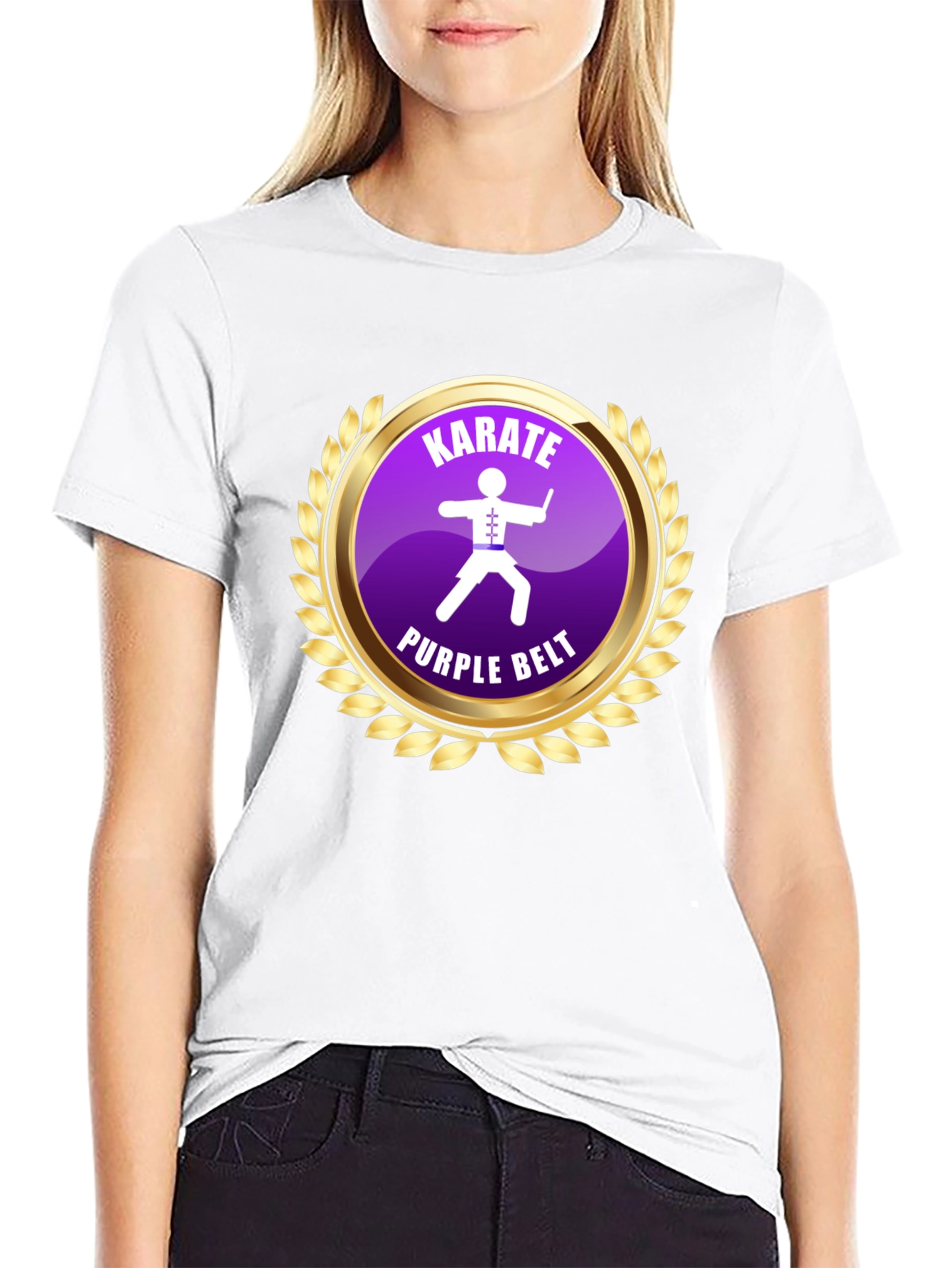 Karate Purple Belt T-Shirt - Martial Arts Tee