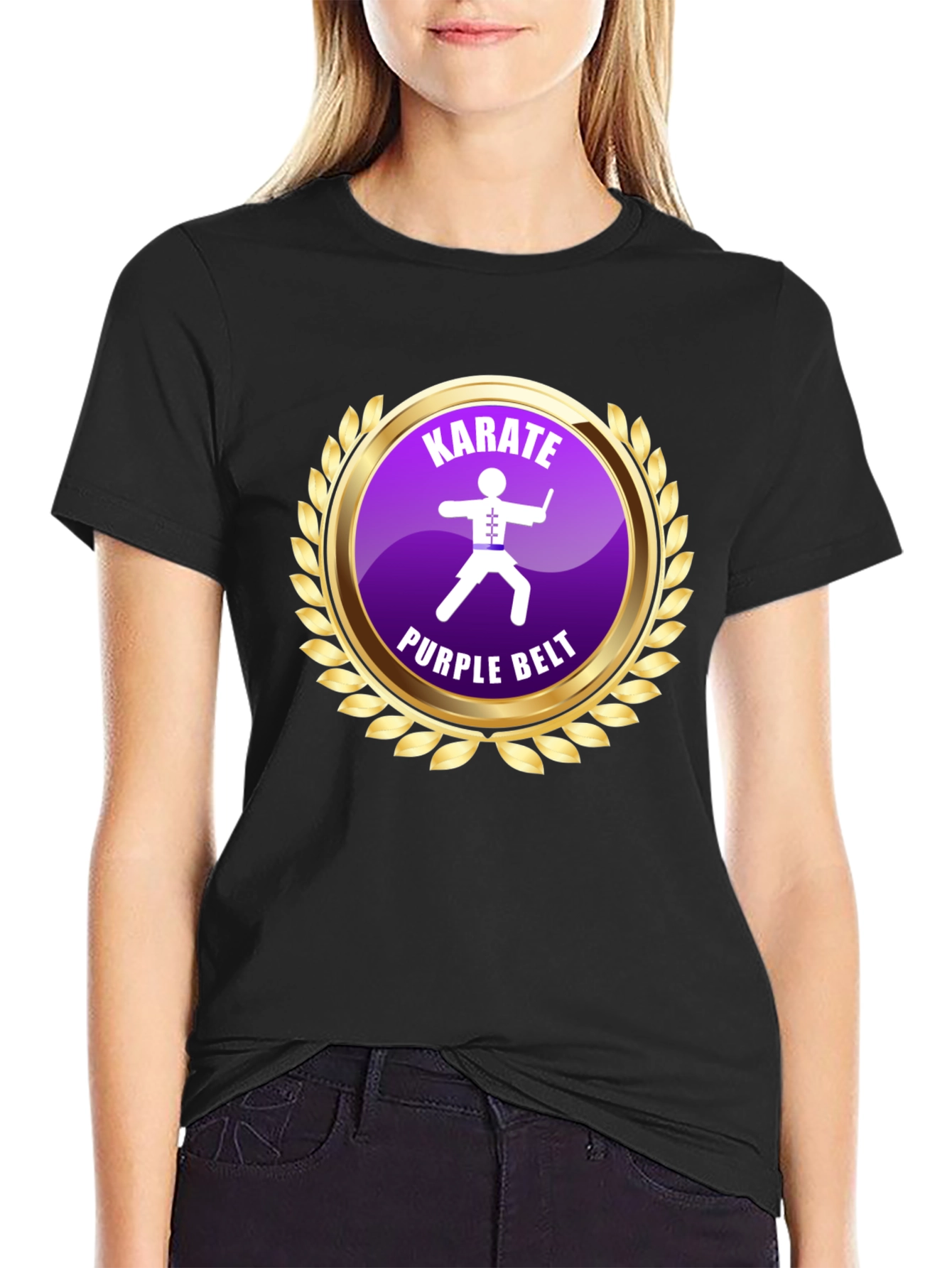 Karate Purple Belt T-Shirt - Martial Arts Tee