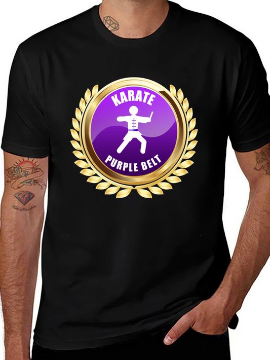 Karate Purple Belt T-Shirt - Martial Arts Tee