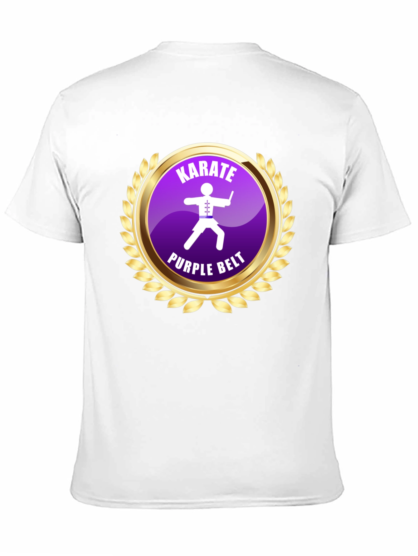 Karate Purple Belt T-Shirt - Martial Arts Tee