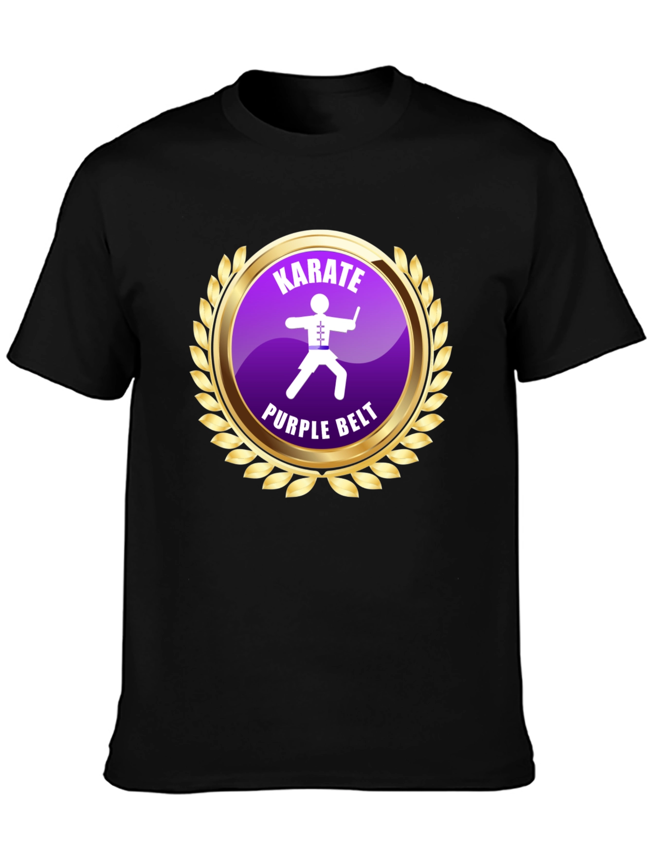 Karate Purple Belt T-Shirt - Martial Arts Tee