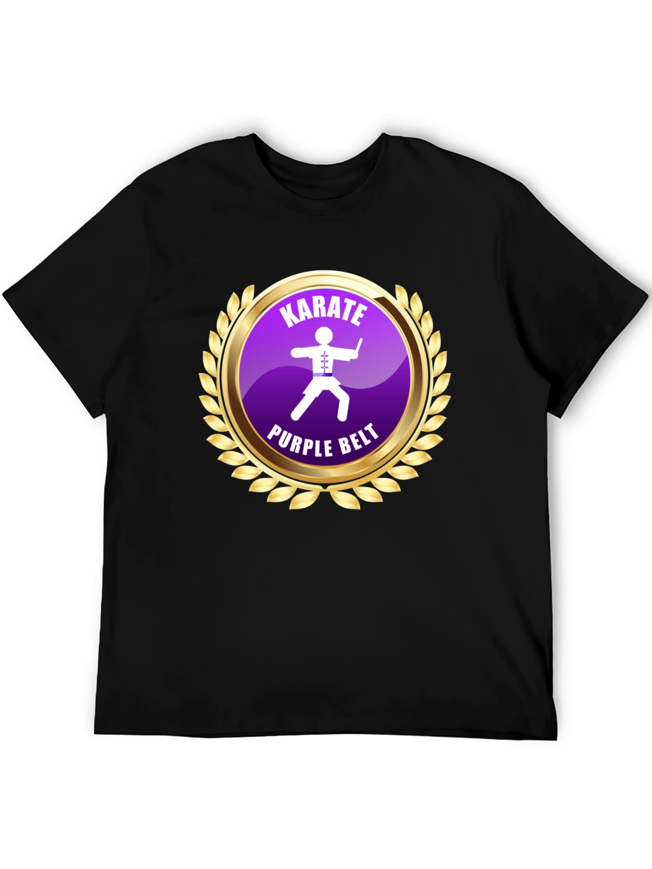 Karate Purple Belt T-Shirt - Martial Arts Tee