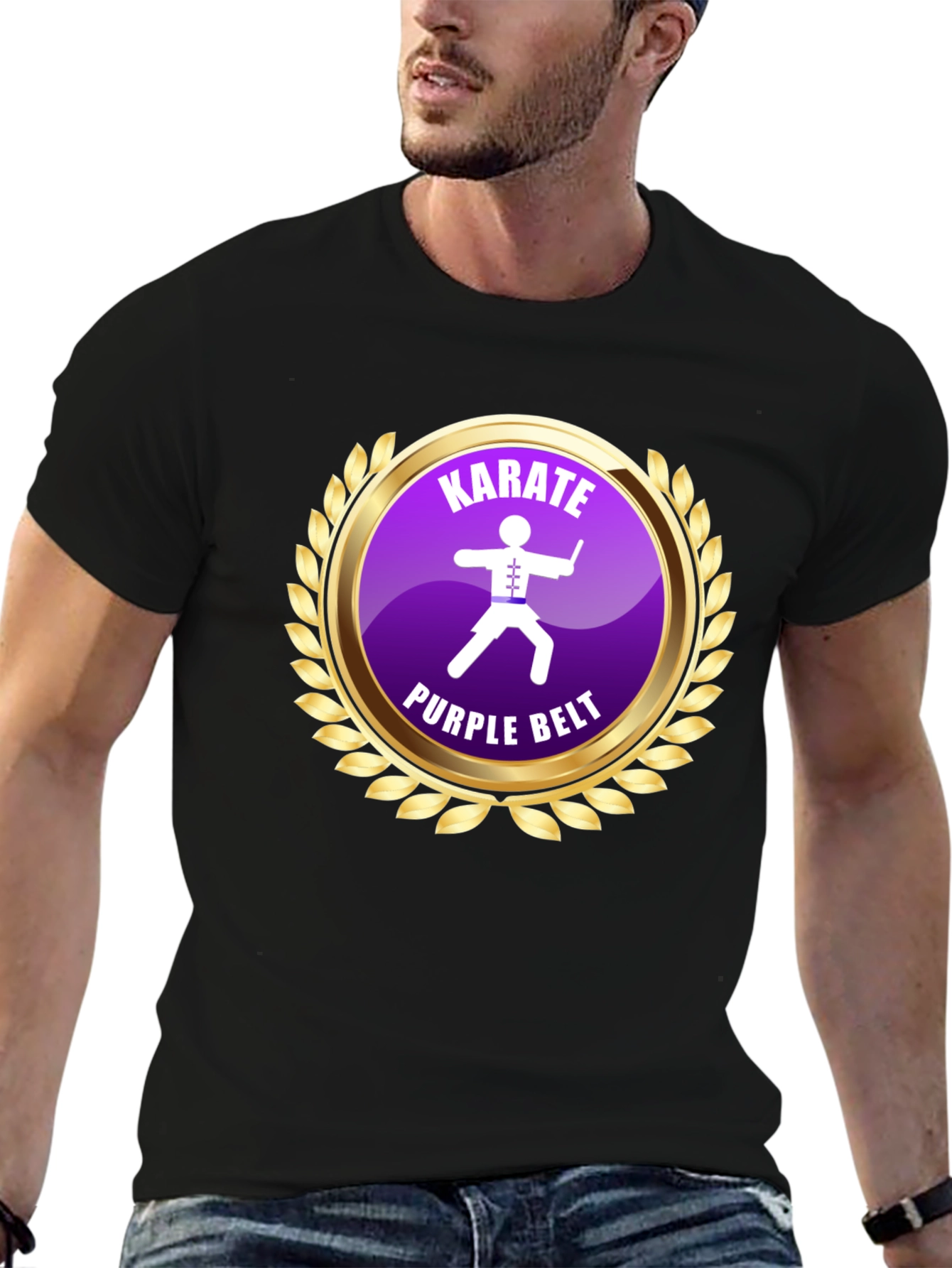 Karate Purple Belt T-Shirt - Martial Arts Tee