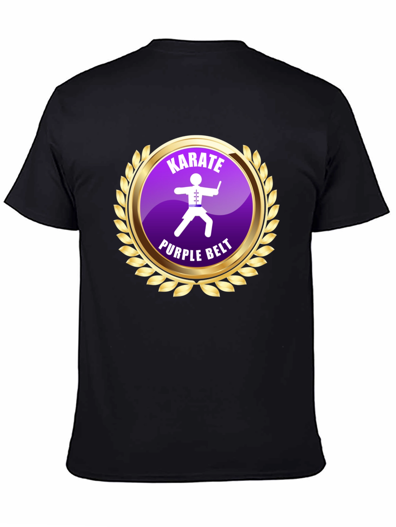 Karate Purple Belt T-Shirt - Martial Arts Tee
