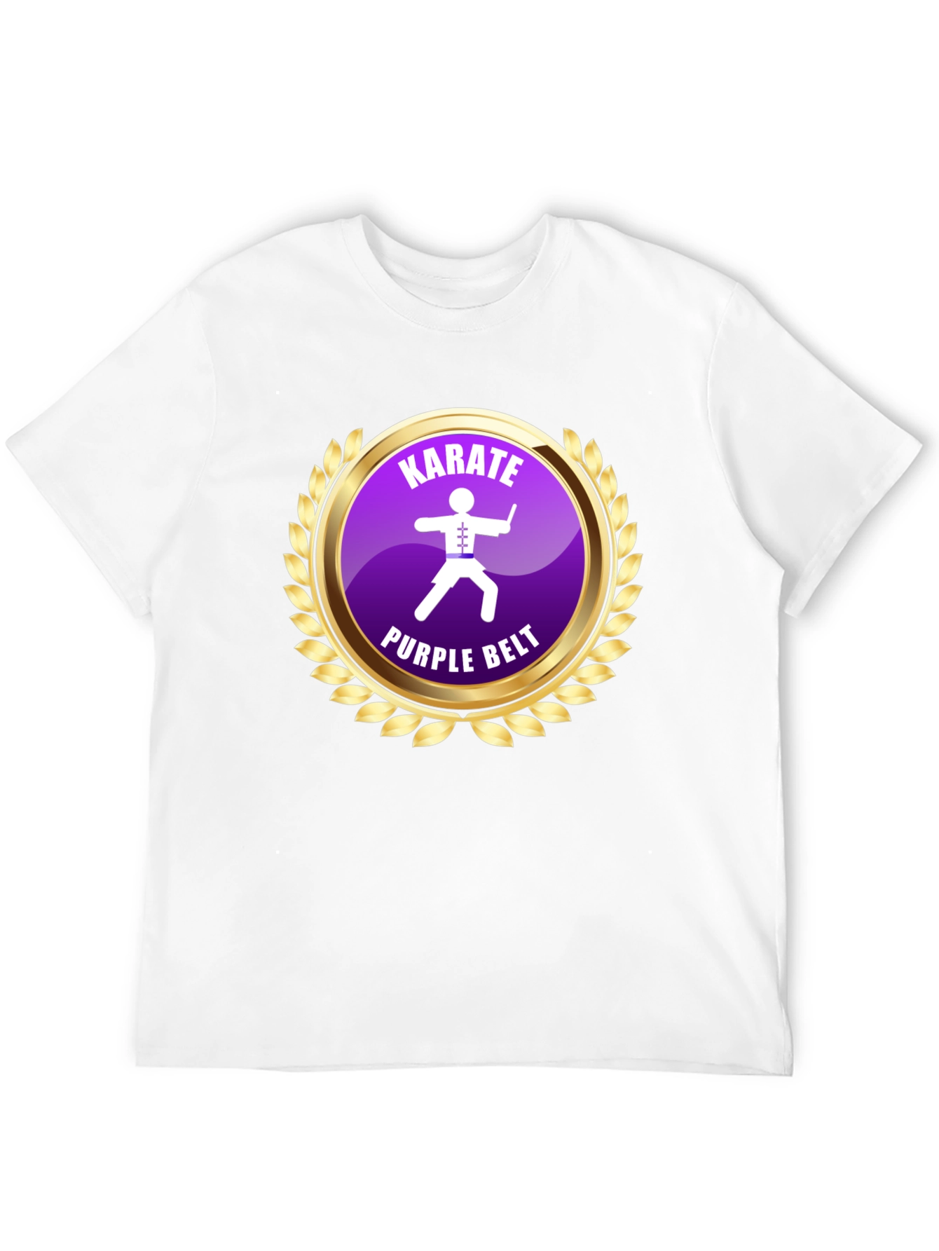 Karate Purple Belt T-Shirt - Martial Arts Tee