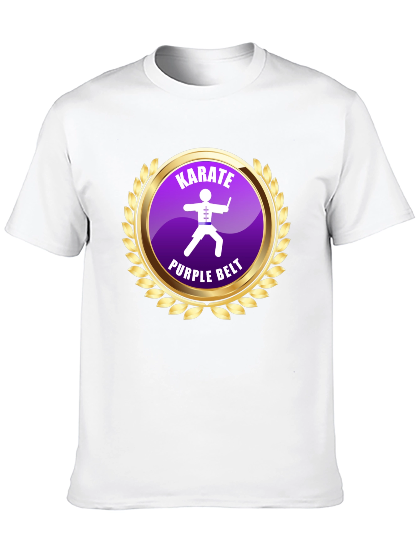 Karate Purple Belt T-Shirt - Martial Arts Tee