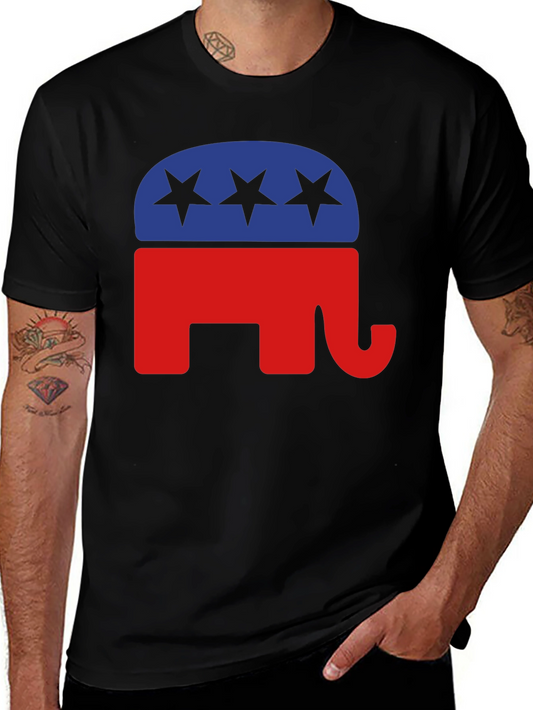 Republican Elephant T-Shirt - Conservative USA Pride Tee