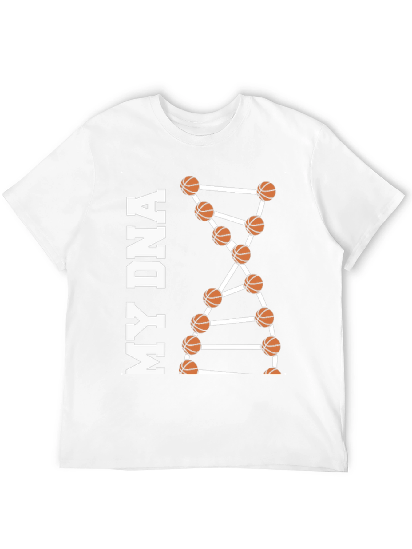 Basketball DNA Graphic Tee - Black
