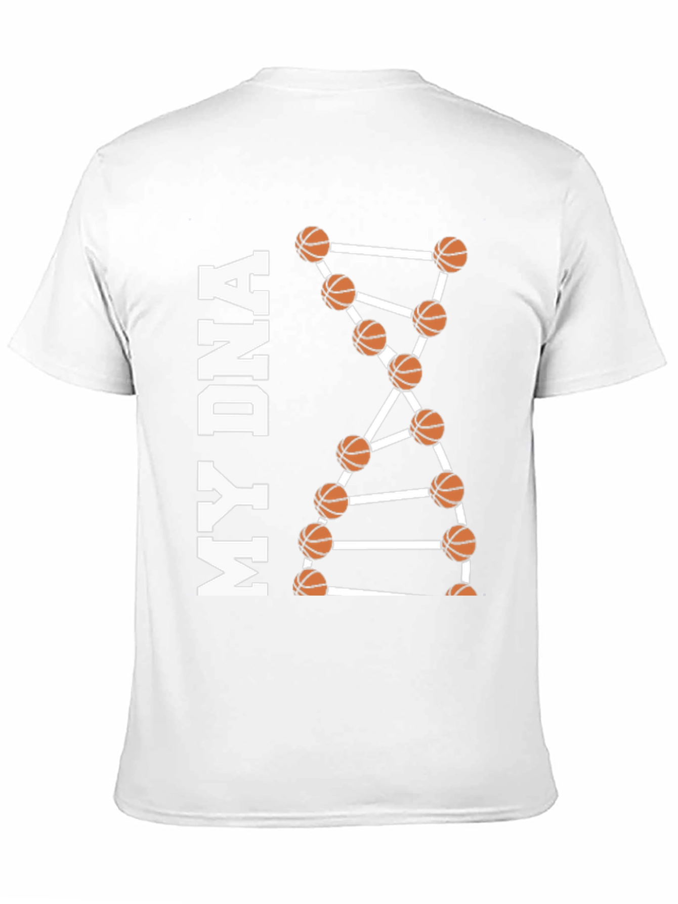 Basketball DNA Graphic Tee - Black