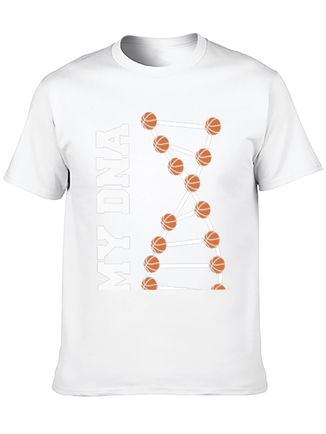 Basketball DNA Graphic Tee - Black