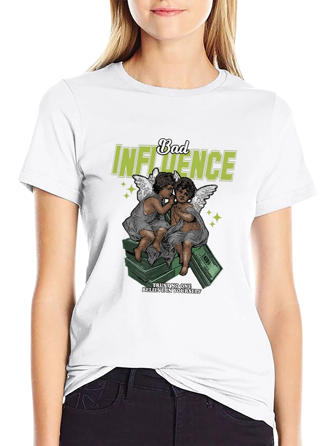 Bad Influence Graphic Tee - Stylish Streetwear