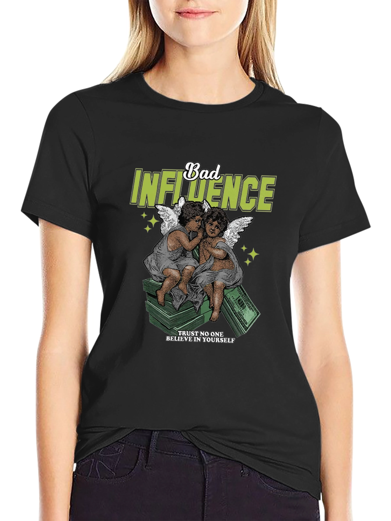 Bad Influence Graphic Tee - Stylish Streetwear