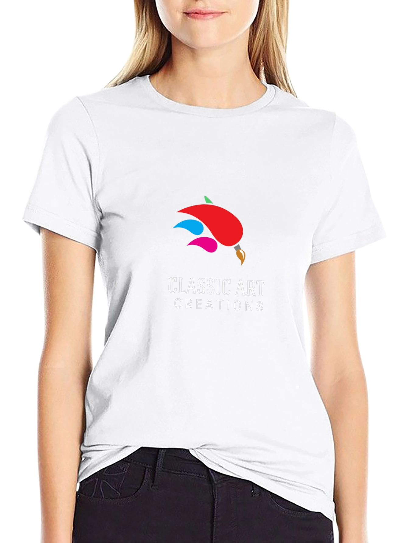 Classic Art Creations Black T-Shirt